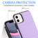 iPhone 11 Tri-fold Holder Leather Phone Case with Card Slot - Light Purple