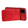 iPhone 11 Vertical Flip Wallet Shockproof Back Cover Protective Case with Holder & Card Slots & Lanyard & Photos Frames - Red