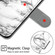 iPhone 11 Voltage Colored Drawing Magnetic Clasp Horizontal Flip PU Leather Case with Holder & Card Slots - C01 White Marble