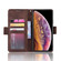 iPhone 11 Wallet Style Skin Feel Calf Pattern Leather Case, with Separate Card Slot - Brown
