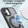 iPhone 11 Wing Series MagSafe Magnetic Ring Holder Phone Case - Black