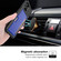 iPhone 11 ZM02 Card Slot Holder Phone Case - Blue
