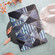 iPad mini 2021 2024 / mini 6 Sewing Litchi Texture Smart Leather Tablet Case - Marble