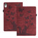 iPad mini 2024 / 2021 Butterfly Cat Embossing Leather Tablet Case - Red