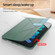 iPad mini 2024 / mini 6 Double-sided Matte Deformation TPU Tablet Leather Case with Holder & Sleep / Wake-up Function - Black