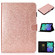 iPad mini 2024 / mini 6 Glossy Glitter Powder Horizontal Flip Leather Tablet Case with Holder & Card Slot & Sleep / Wake-up Function - Rose Gold