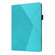 iPad mini 2024 / mini 6 Rhombus Skin Feel Horizontal Flip Tablet Case with Card Slots & Holder & Sleep / Wake-up Function - Lake Blue