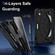 iPad mini 2024 / mini 6 Silicone + PC Shockproof Protective Tablet Case - Black