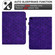 iPad mini 5/4/32/1 Rhombus TPU Smart Leather Tablet Case - Purple