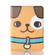 iPad mini 6 / mini 2024 Cartoon Pattern Horizontal Flip Leather Tablet Case - Dog