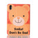 iPad mini 6 / mini 2024 Cartoon Pattern Horizontal Flip Leather Tablet Case - Smile Bear