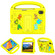 iPad mini 6 / mini 2024 Cartoon Sparrow EVA Shockproof Tablet Case - Yellow