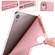 iPad mini 6 / mini 2024 Honeycomb TPU Leather Tablet Case with 3-Folding Holder - Rose Gold