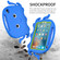 iPad mini 6 / mini 2024 Octopus Style EVA Hybrid PC Tablet Case with Strap - Blue