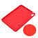 iPad mini 6 / mini 2024 Solid Color Liquid Silicone Dropproof Full Coverage Tablet Case - Red