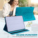 iPad mini 6 / mini 2024 Tree & Deer Pattern Pressed Printing Leather Tablet Case - Blue