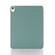 iPad mini 6 Back Sticker Skin Feel Horizontal Flip Leather Tablet Case with Tri-fold Holder - Dark Green