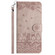 iPhone 7 / 8 / SE 2020 / SE 2022 Cat Embossing Pattern Leather Phone Case with Lanyard - Grey
