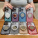 iPhone 7 / 8 / SE 2022 Plated Mirror Holder Gradient Glitter MagSafe Phone Case - Pink