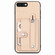iPhone SE 2022 / 2020 / 7 / 8 Wristband Kickstand Card Wallet Back Cover Phone Case with Tool Knife - Khaki