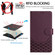 iPhone SE 2022 / 2020 / 8 / 7 Honeycomb Embossing RFID Leather Phone Case - Violet