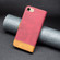 iPhone SE 2022 / SE 2020 / 8 / 7 BF11 Color Matching Skin Feel Leather Phone Case - Red