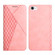 iPhone SE 2022 / SE 2020 / 8 / 7 Diamond Pattern Splicing Skin Feel Magnetic Horizontal Flip Leather Case with Card Slots & Holder & Wallet / 6 - Rose Gold