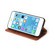 iPhone SE 2022 / SE 2020 / 8 / 7 Fierre Shann PU Genuine Leather Texture Horizontal Flip Leather Case with Holder & Card Slots & Wallet - Brown