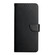 iPhone SE 2022 / SE 2020 / 8 / 7 Genuine Leather Fingerprint-proof Horizontal Flip Phone Case - Black