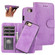 iPhone SE 2022 / SE 2020 / 8 / 7 KLT888-2 Retro 2 in 1 Detachable Magnetic Horizontal Flip TPU + PU Leather Case with Holder & Card Slots & Photo Frame & Wallet - Purple