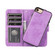 iPhone SE 2022 / SE 2020 / 8 / 7 KLT888-2 Retro 2 in 1 Detachable Magnetic Horizontal Flip TPU + PU Leather Case with Holder & Card Slots & Photo Frame & Wallet - Purple