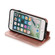 iPhone SE 2022 / SE 2020 / 8 / 7 Knight Magnetic Suction Leather Phone Case - Rose Gold