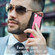 iPhone SE 2022 / SE 2020 / 8 / 7 PC + Rubber 3-layers Shockproof Protective Case with Rotating Holder - Black + Rose Red