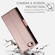 iPhone SE 2022 / SE 2020 / 8 Side Buckle Magnetic Frosted Leather Phone Case - Rose Gold