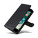 iPhone SE 2022 / SE 2020 Diamond Lattice Leather Flip Phone Case - Black
