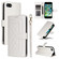 iPhone SE 2022 / SE 2020 Diamond Lattice Leather Flip Phone Case - White
