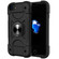 Shockproof Silicone + PC Protective Case with Dual-Ring Holder iPhone 6/6s/7/8/SE 2022 / SE 2020 - Black