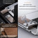 iPhone 13 Pro Max Aluminum Alloy Aromatherapy Wood Grain Phone Case - Black