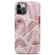 iPhone 13 Pro Max Splicing Marble Pattern TPU Protective Case - Pink