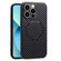 iPhone 13 Pro Max Carbon Fiber Texture MagSafe Magnetic Phone Case - Black