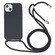 iPhone 13 Pro Max Candy Colors TPU Protective Case with Lanyard - Black