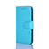 iPhone 13 Pro Max Crystal Texture Horizontal Flip Leather Case with Holder & Card Slots & Wallet - Light Blue