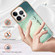 iPhone 13 Pro Max Electroplating Marble Dual-side IMD Phone Case - Smile