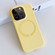 iPhone 13 Pro Max MagSafe Magnetic Liquid Silicone Phone Case - Yellow