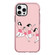 iPhone 13 Pro Max Simple Illustration Pattern Full Coverage Phone Case - Happy Friend A