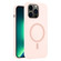 iPhone 13 Pro Max Pure Color Liquid Silicone MagSafe Phone Case - Pink