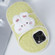 iPhone 13 Pro Max Creative Plush Doll Slipper Design TPU Phone Case - White Rabbit
