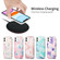 iPhone 13 Pro Max Electroplating Matching Marble IMD Four-Corner TPU Shockproof Case - Pink