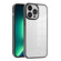 iPhone 13 Pro Max Ice Color Clear PC Hybrid TPU Phone Case - Black