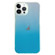 iPhone 13 Pro Max Double Sided IMD Laser Gradient PC Phone Case - Blue